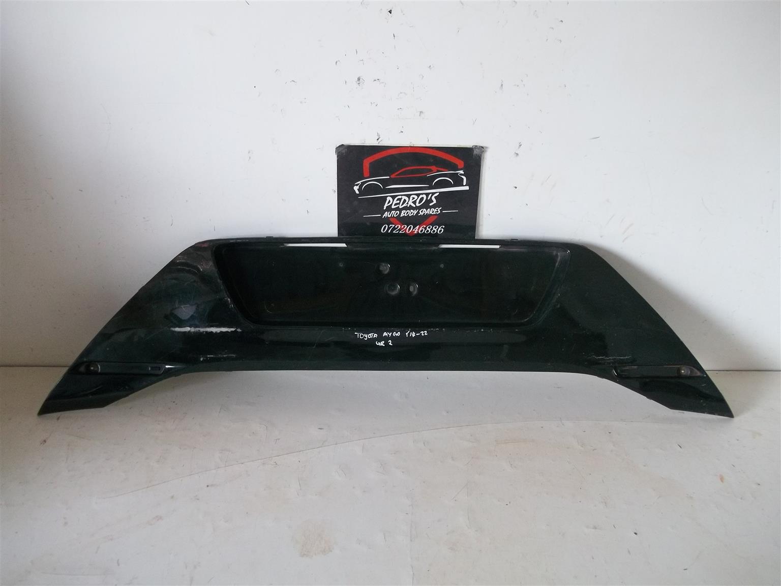 Toyota Aygo '14-'22 rear bumper molding - Private Seller Toyota Aygo '14-'22 rear bumper molding - Private Seller