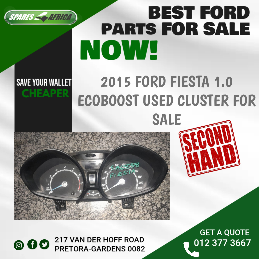 2015 FORD FIESTA 1.0 ECOBOOST INSTRUMENT CLUSTER - Private Seller 2015 FORD FIESTA 1.0 ECOBOOST INSTRUMENT CLUSTER - Private Seller