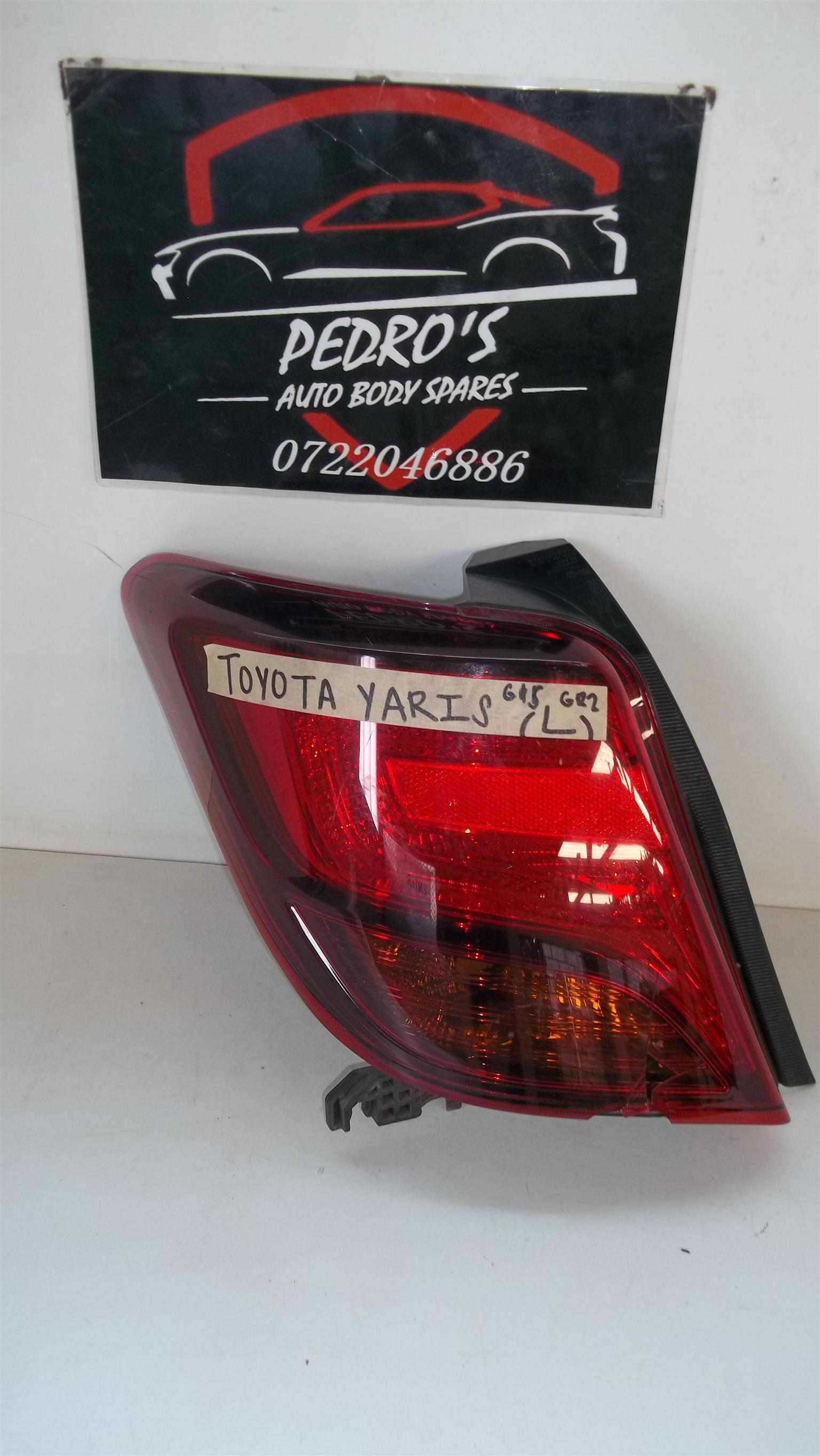 Toyota Yaris (Left) tail light - Private Seller Toyota Yaris (Left) tail light - Private Seller