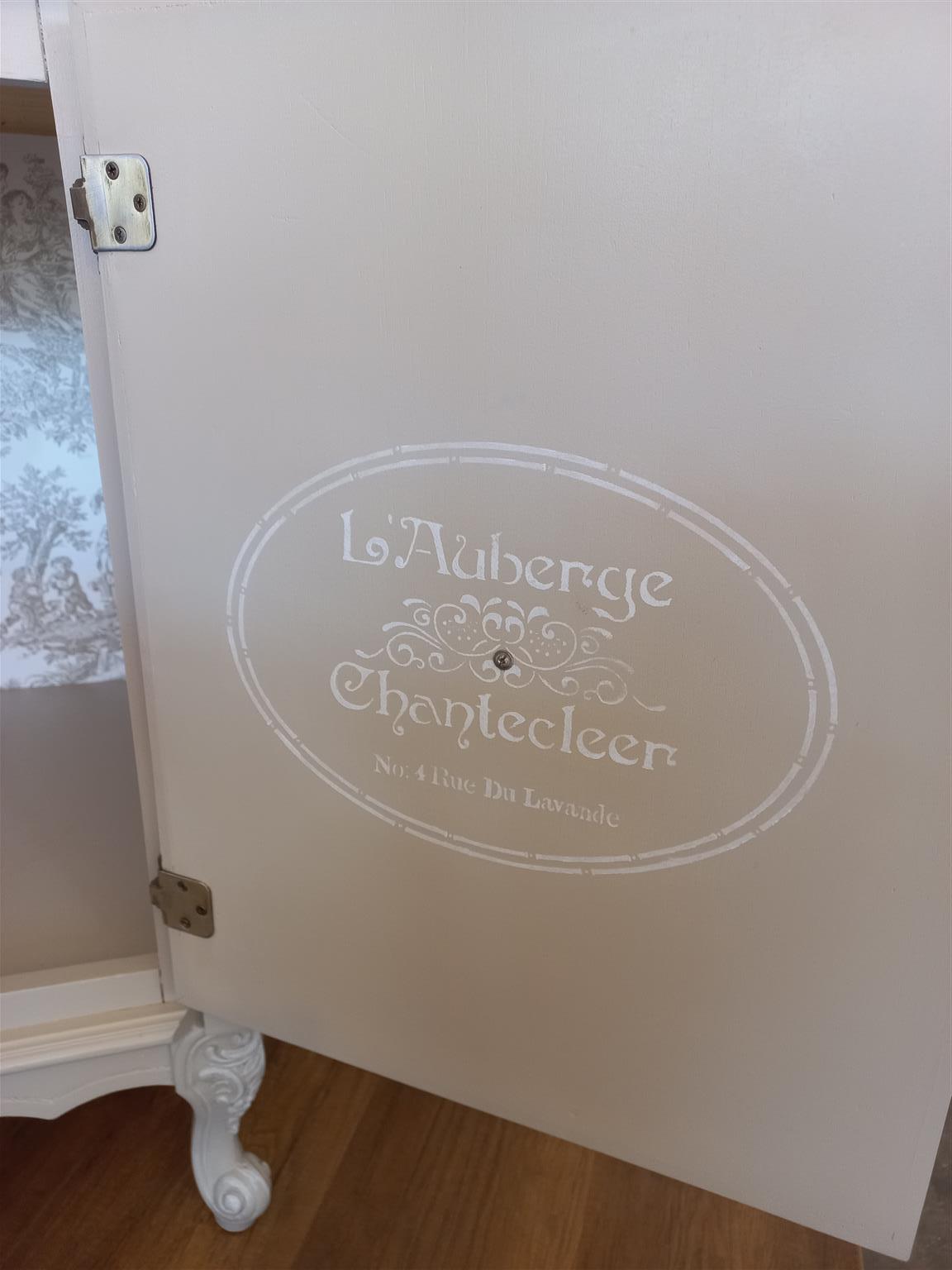 French Country Style Cabinet/ Hutch