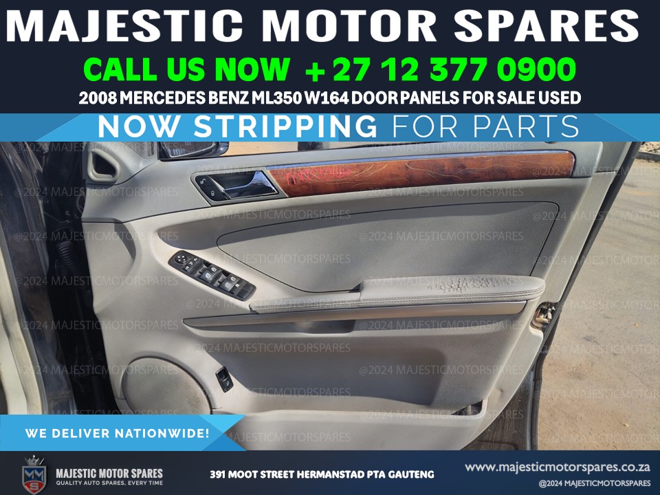 For Sale: Interior Door Panels for Mercedes-Benz ML350 4MATIC W164 (Used) - Private Seller For Sale: Interior Door Panels for Mercedes-Benz ML350 4MATIC W164 (Used) - Private Seller