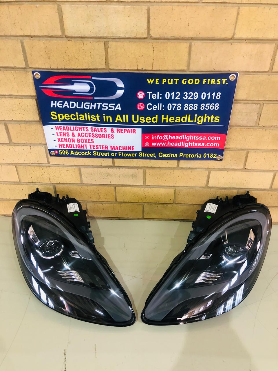 Porsche Boxter/Cayman 718/982 GTS left and right side LED xenon headlights - Private Seller Porsche Boxter/Cayman 718/982 GTS left and right side LED xenon headlights - Private Seller