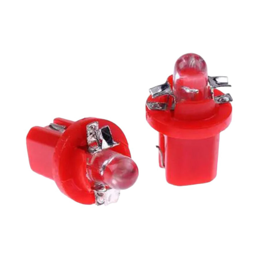 T5 SMD 5 LED Instrument Cluster Bulbs – Pair (Red)