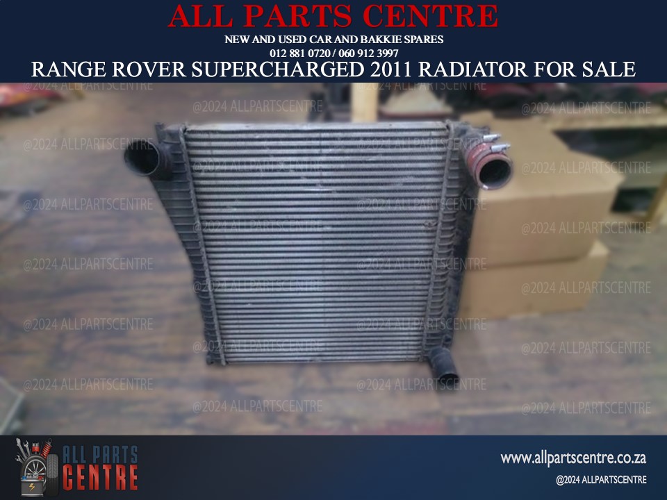 Land Rover Range Rover Supercharged 2011 radiator for sale used