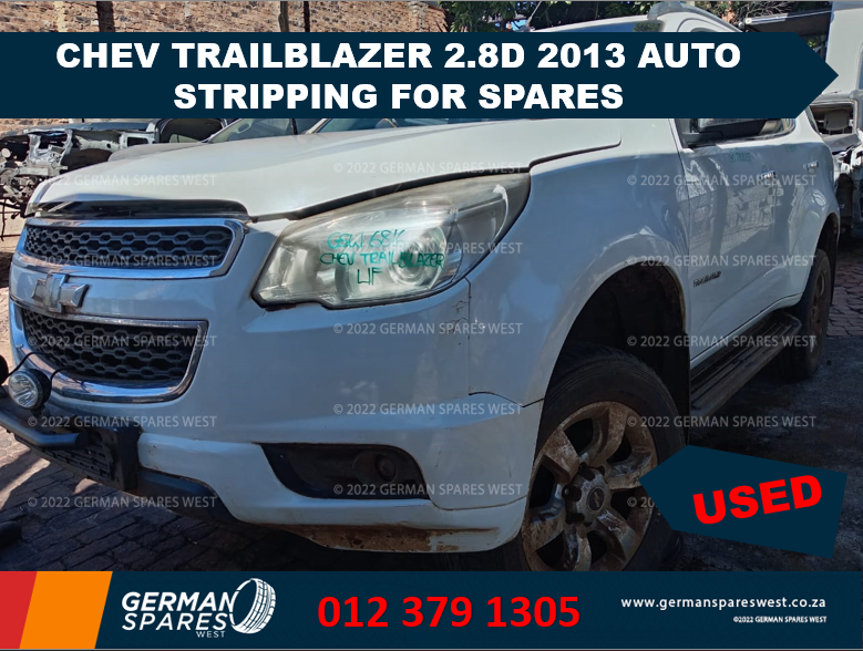 CHEV TRAILBLAZER 2.8D 2013 AUTO STRIPPING FOR SPARES/PARTS - Private Seller CHEV TRAILBLAZER 2.8D 2013 AUTO STRIPPING FOR SPARES/PARTS - Private Seller