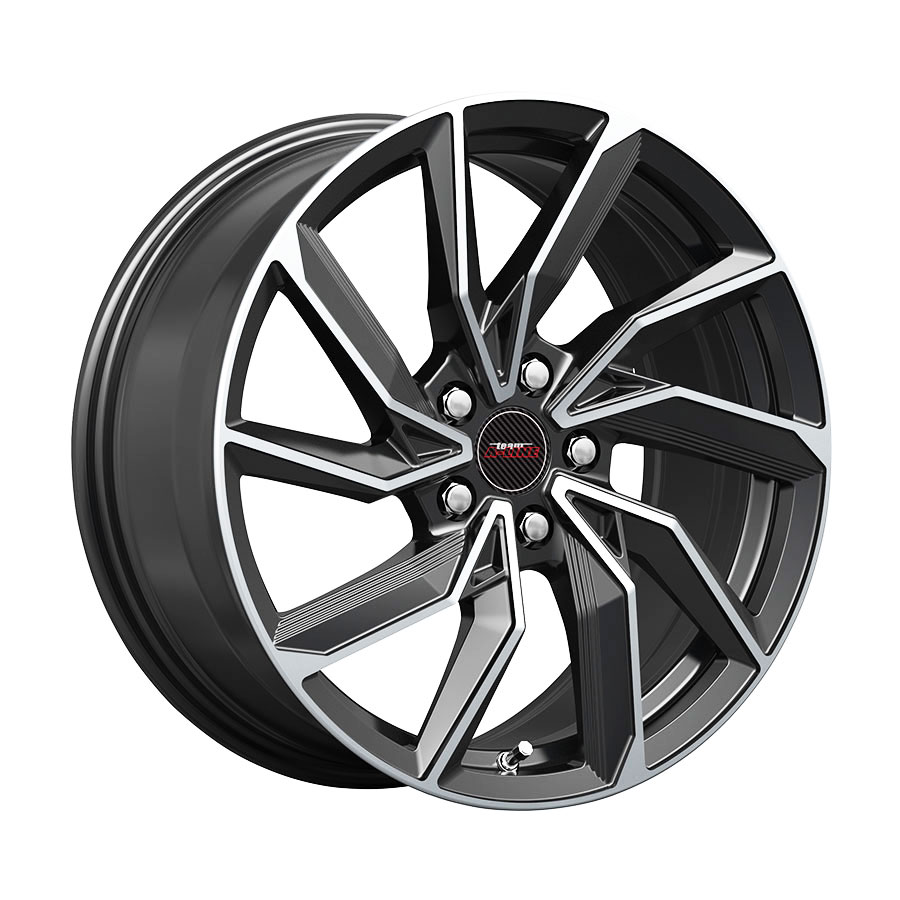 18″ A-Line Recoil Black Machine Face 5/100 8j ET35 Flow Form 73.1 925kg Load Alloy Wheels