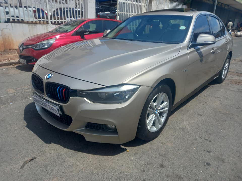 2012 BMW 3 SERIES 320d DIESEL, AUTOMATIC TRANSMISSION, GOLD COLOUR, MILEAGE 106000KM