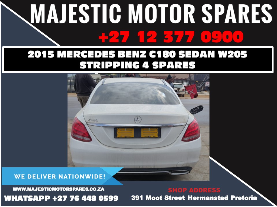 2015 Mercedes-Benz C180 sedan parts spares used for sale- White in colour - Private Seller 2015 Mercedes-Benz C180 sedan parts spares used for sale- White in colour - Private Seller