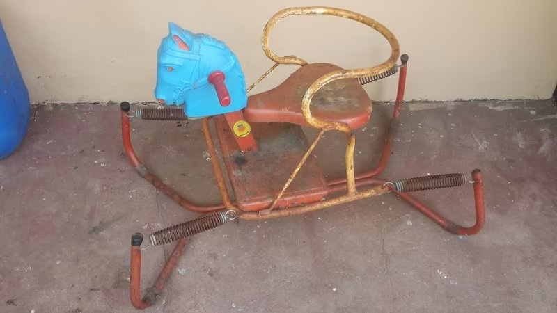 Vintage  spring toy horse made by sunbeam perfect for collector or kiddies toy Vintage  spring toy horse made by sunbeam perfect for collector or kiddies toy