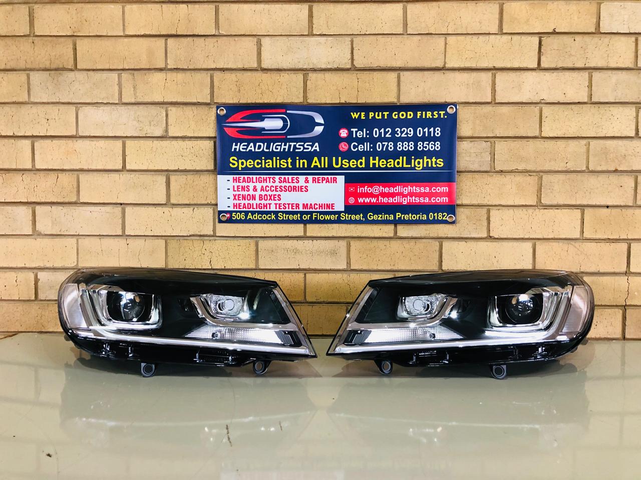 VW Touareg LH and RH xenon headlights (2015 -2018) - Private Seller