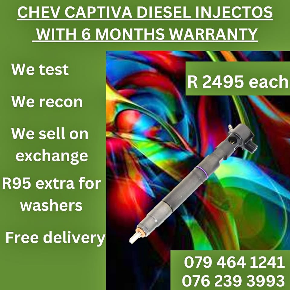 CHEVROLET CAPTIVA DIESEL INJECTORS - Private Seller CHEVROLET CAPTIVA DIESEL INJECTORS - Private Seller