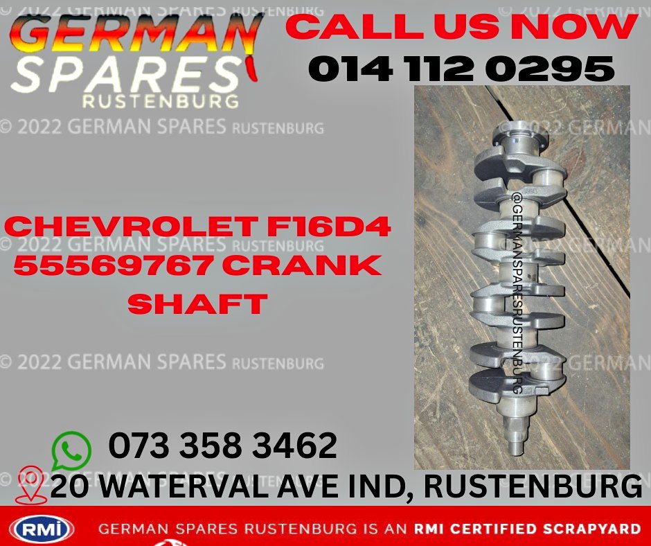 Chevrolet f16d crank shaft FOR SALE - Private Seller Chevrolet f16d crank shaft FOR SALE - Private Seller
