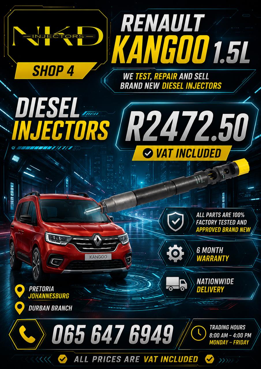 NKD_Recon_Renaulty_Kangoo_Diesel_Injectors - Private Seller NKD_Recon_Renaulty_Kangoo_Diesel_Injectors - Private Seller