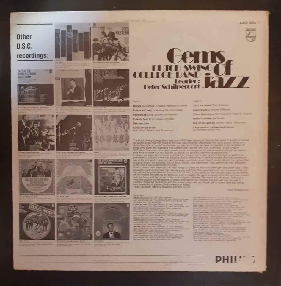 The Dutch Swing College Band - Gems of Jazz LP Record
