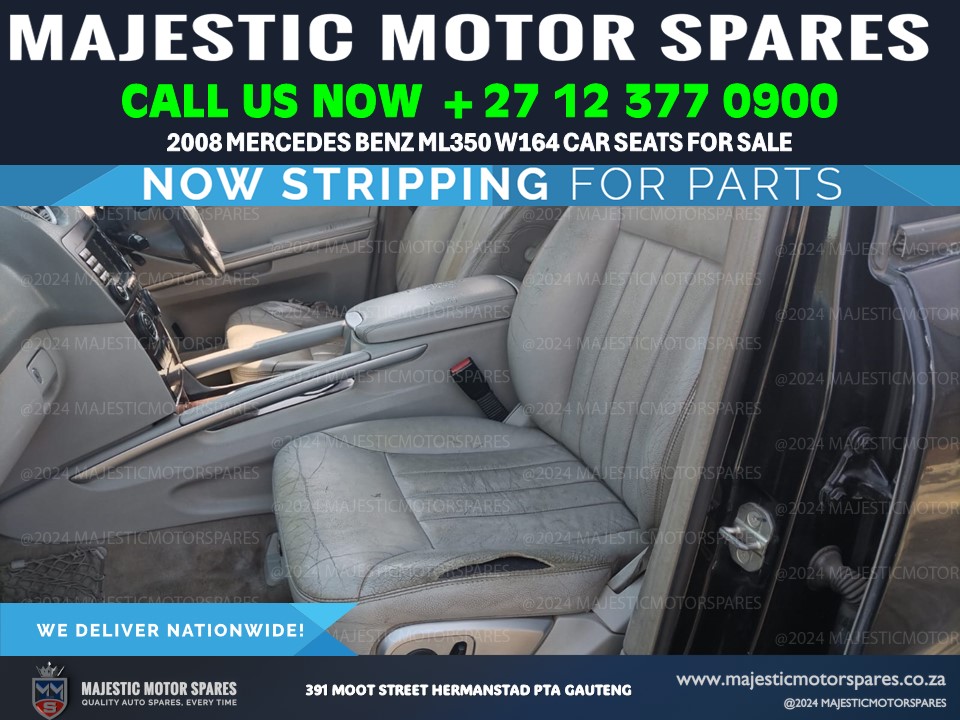 Cream car seats for Mercedes-Benz ML350 4MATIC W164 (Used) for sale - Private Seller Cream car seats for Mercedes-Benz ML350 4MATIC W164 (Used) for sale - Private Seller