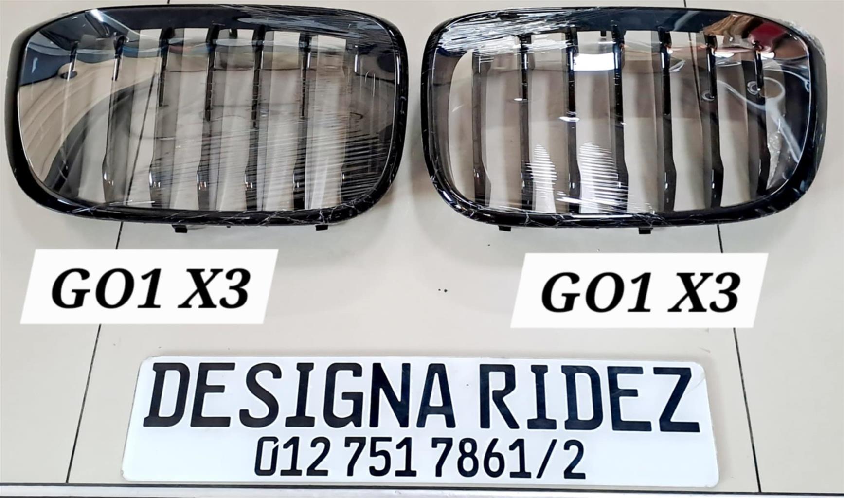 BMW GO1 X3 BUMPER GRILLS NEW AND MAIN GRILL AIR GUIDE NEW AVAILABLE - Private Seller BMW GO1 X3 BUMPER GRILLS NEW AND MAIN GRILL AIR GUIDE NEW AVAILABLE - Private Seller