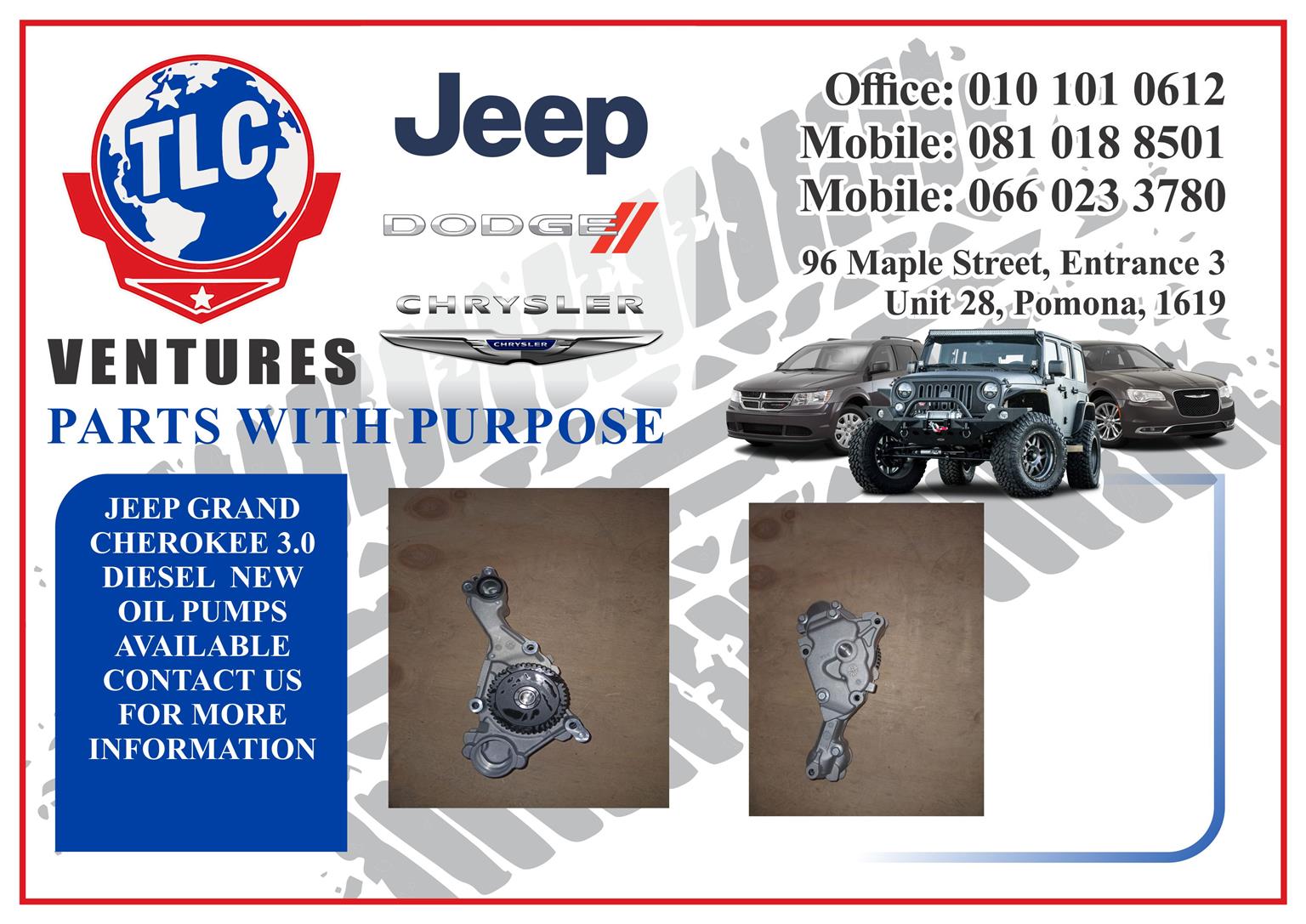 NEW OIL PUMPS FOR ALL JEEP DODGE AND CHRYSLER VEHICLES - Private Seller NEW OIL PUMPS FOR ALL JEEP DODGE AND CHRYSLER VEHICLES - Private Seller