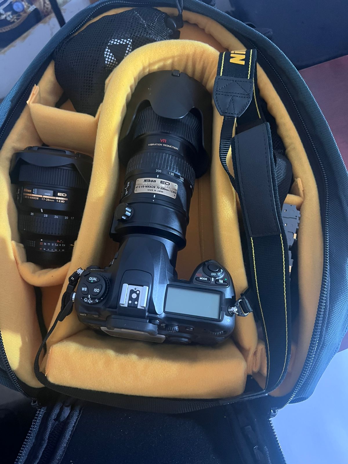 Nikon D200 With Nikon AF -S VR 70- 200mm 1:2:8G