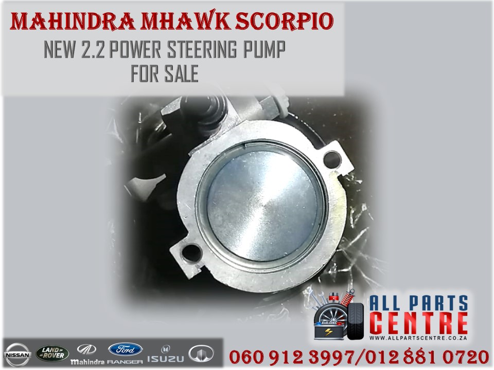 Mahindra MHAWK Scorpio New 2.2 Power Steering Pump for Sale Junk Mail