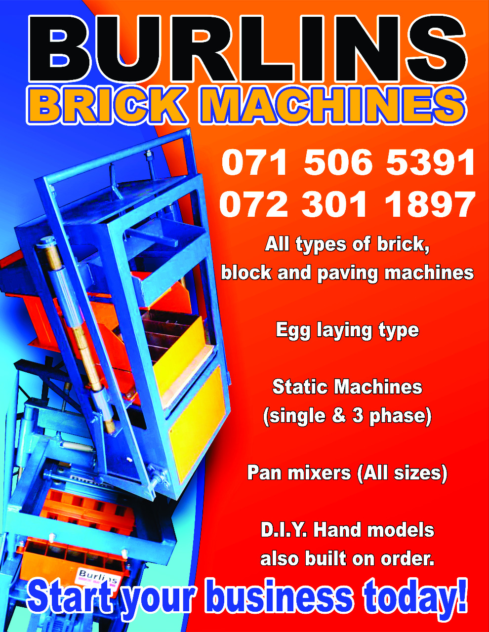 Brick machine