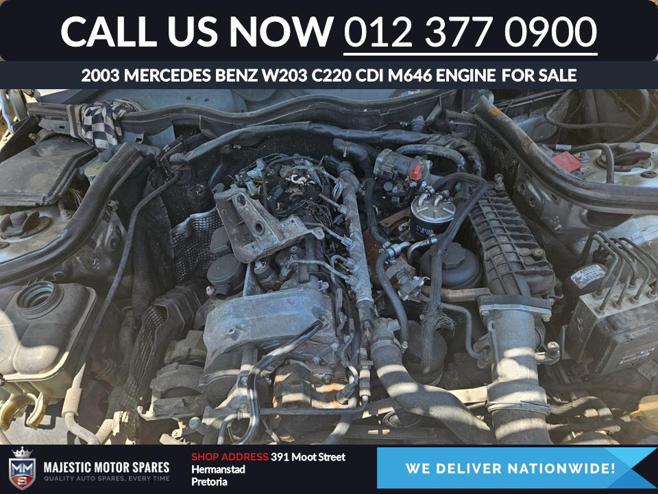 Mercedes Benz W203 C220 CDI 2003 M646 engine for sale Mercedes Benz W203 C220 CDI 2003 M646 engine for sale