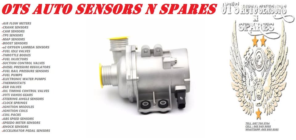 BMW ELECTRIC WATER PUMP PIERBURG E90 E60 E70 E82 E83 E88 E91 E92 E93 Z4 - Private Seller