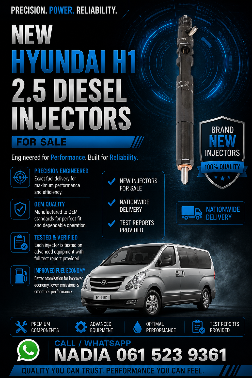 NEW HYUNDAI HA DIESEL INJECTORS FOR SALE OR TO RECON - Private Seller NEW HYUNDAI HA DIESEL INJECTORS FOR SALE OR TO RECON - Private Seller