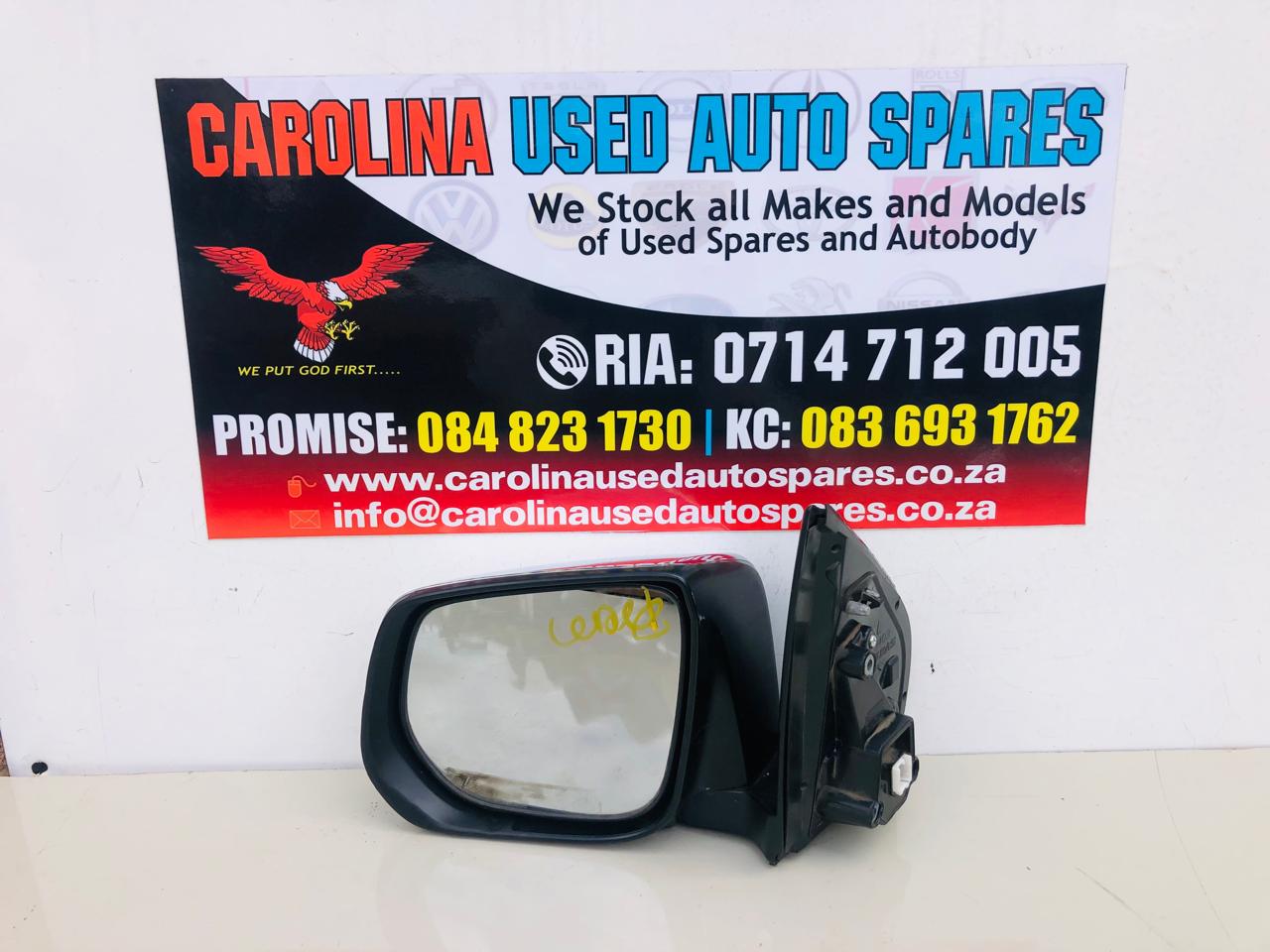 Isuzu KB300 left side electronic side mirror with chrome cover - Private Seller Isuzu KB300 left side electronic side mirror with chrome cover - Private Seller