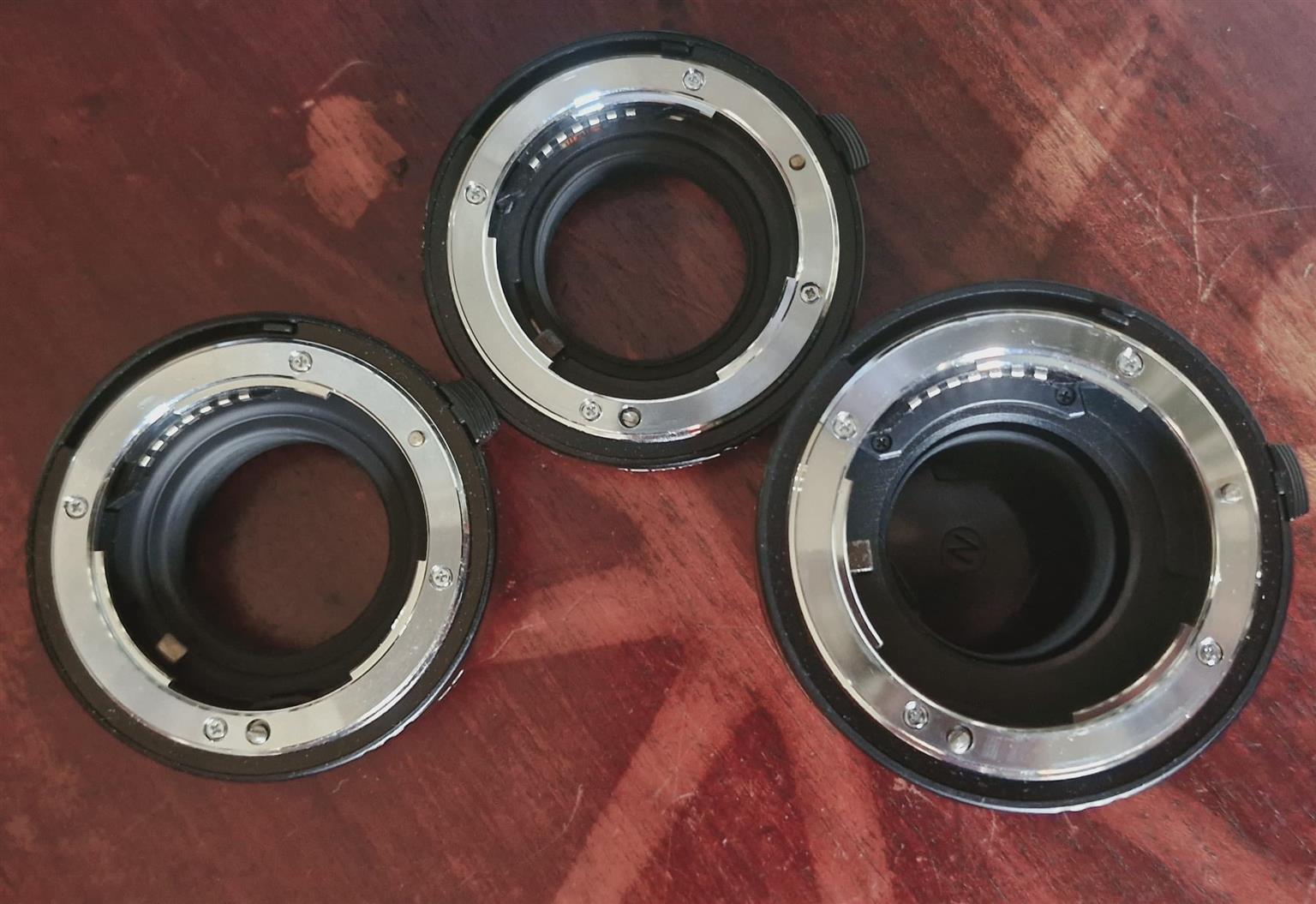 Kenko Auto Ext Tube Set Nikon Lenses