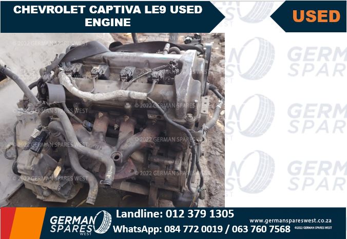Chevrolet Captiva LE9 Used Engine - Private Seller