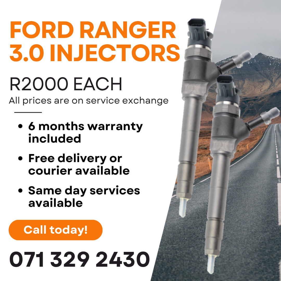 FORD RANGER 3.0 DIESEL INJECTORS FOR SALE WITH WARRANTY - Private Seller FORD RANGER 3.0 DIESEL INJECTORS FOR SALE WITH WARRANTY - Private Seller