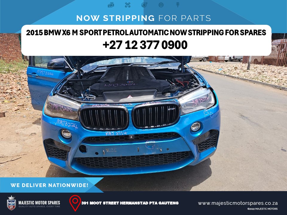 2015 Bmw X6 F86 motor sport stripping used parts