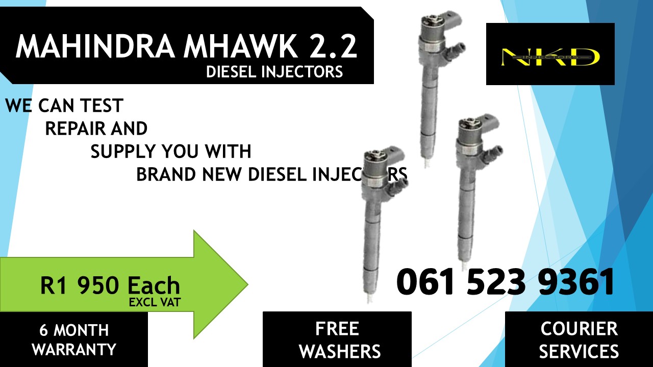 DIESEL INJECTORS FOR MAHINDRA MHAWK FOR SALE - Private Seller DIESEL INJECTORS FOR MAHINDRA MHAWK FOR SALE - Private Seller