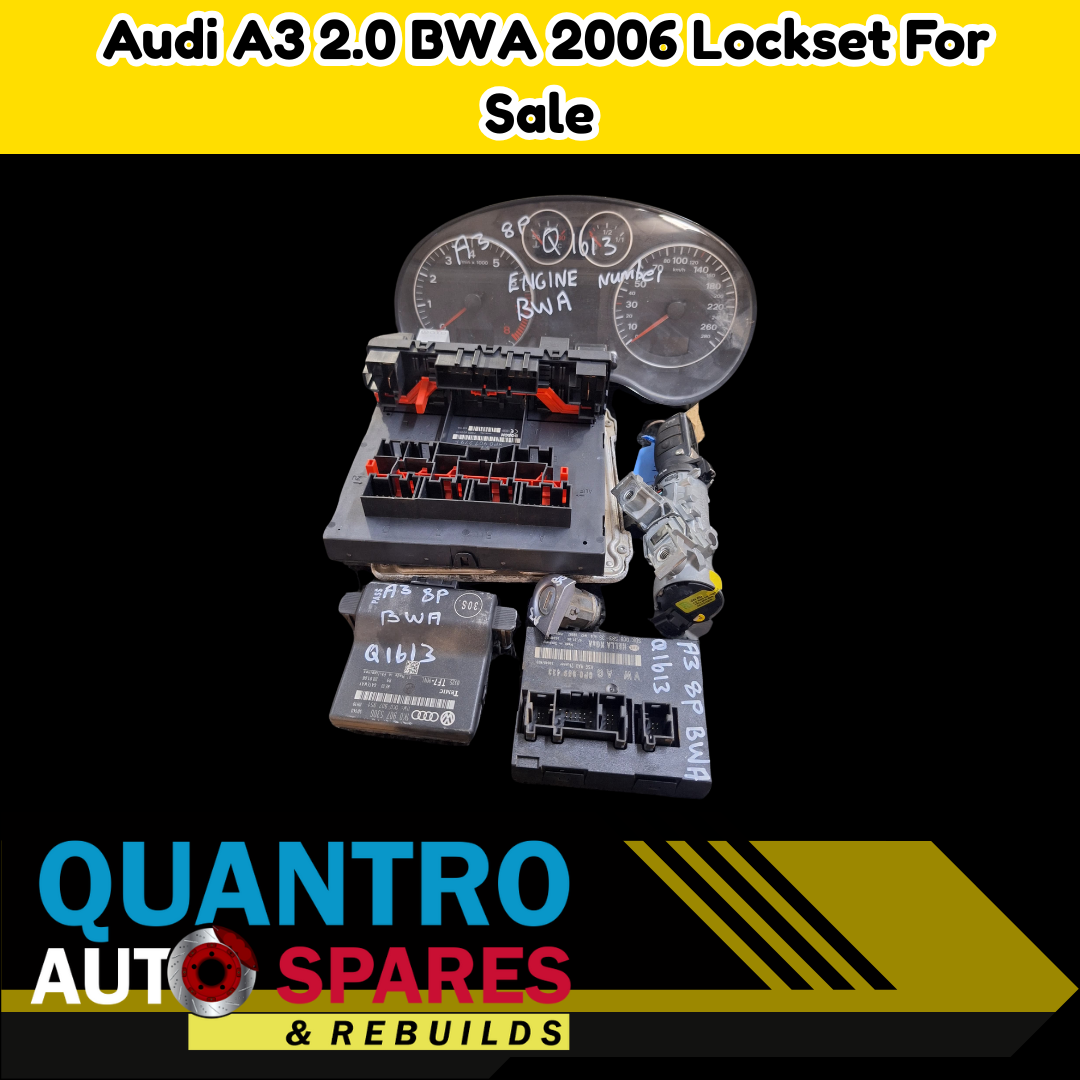 Audi A3 2.0 BWA 2006 used lockset for sale - Private Seller Audi A3 2.0 BWA 2006 used lockset for sale - Private Seller