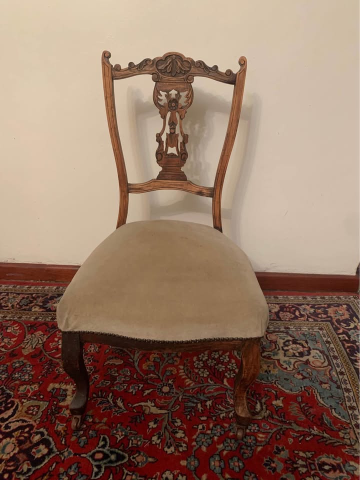 Antique nursing chair Antique nursing chair