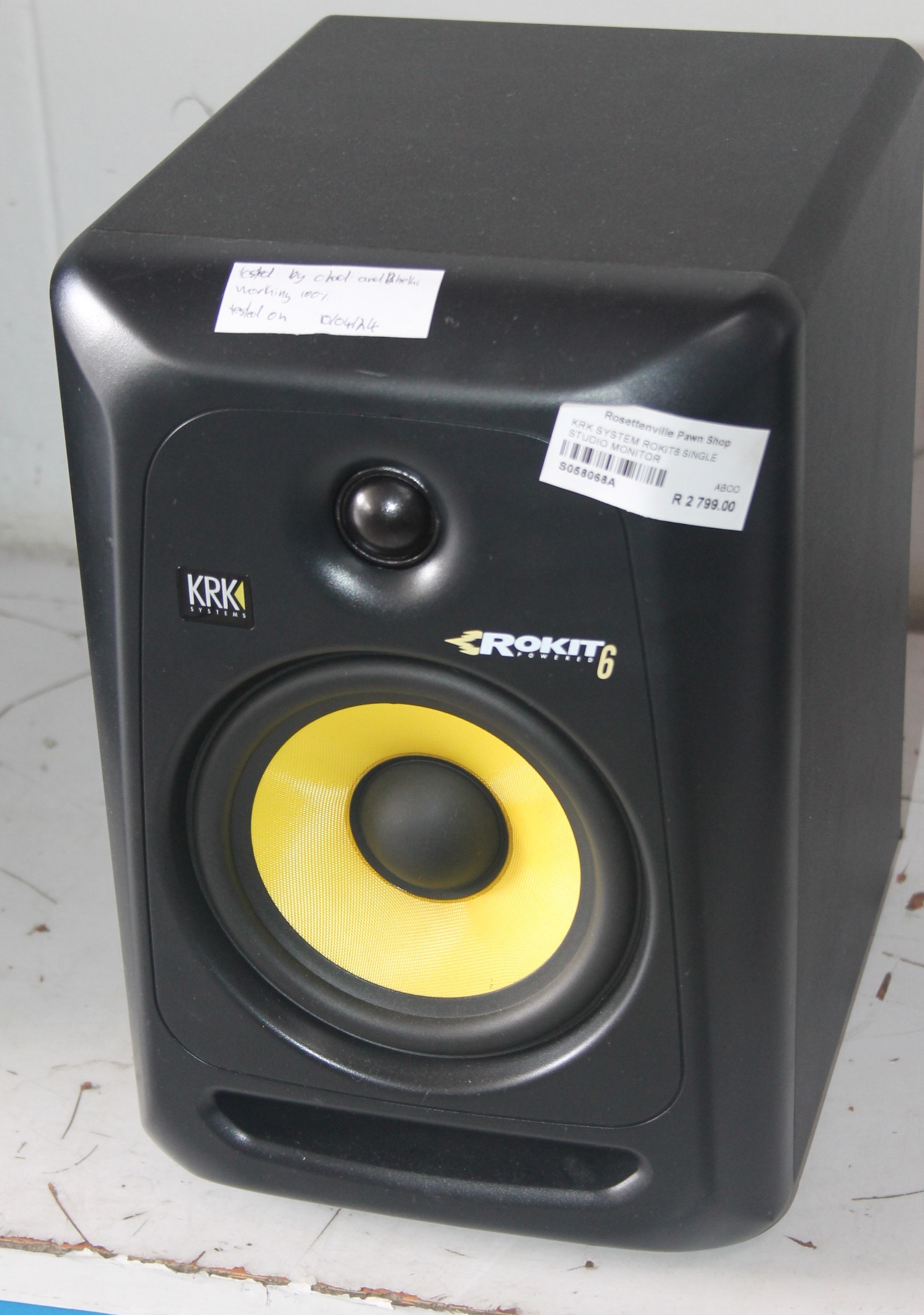 KRK STUDIO MONITOR S058068A KRK STUDIO MONITOR S058068A