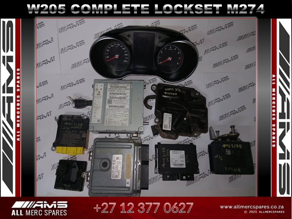 Used Mercedes W205 Lockset for Sale - Private Seller Used Mercedes W205 Lockset for Sale - Private Seller