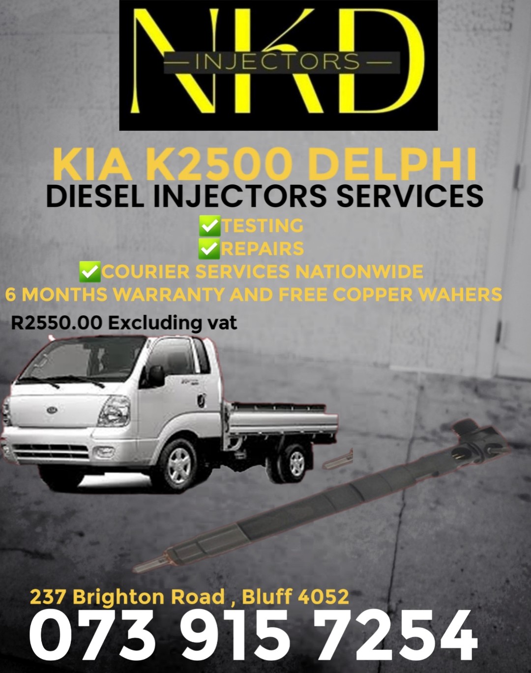 Repair instead of replacing Kia K2500 Delphi - Private Seller Repair instead of replacing Kia K2500 Delphi - Private Seller