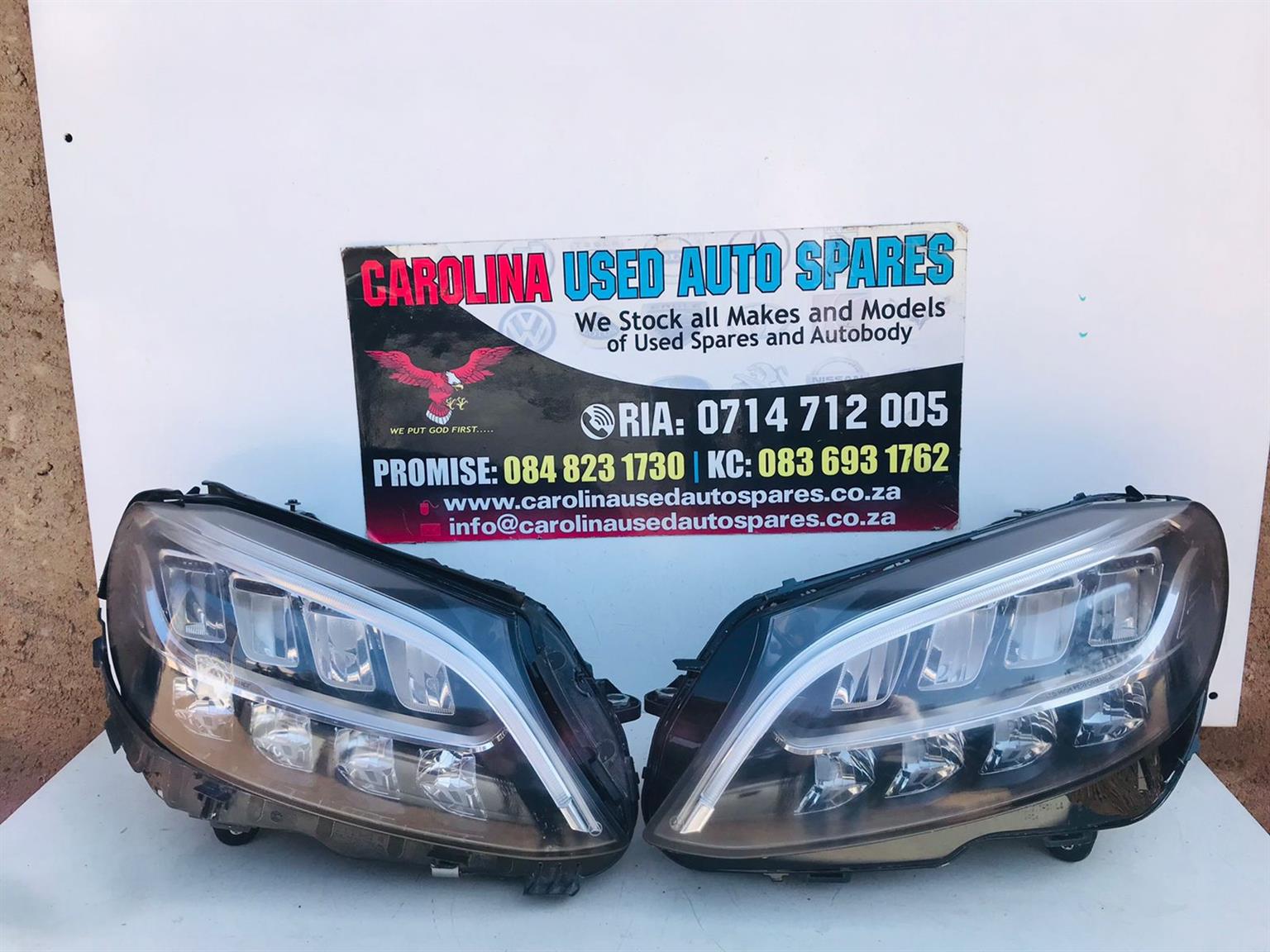 Mercedes Benz W205 left and right xenon LED headlight - Private Seller Mercedes Benz W205 left and right xenon LED headlight - Private Seller