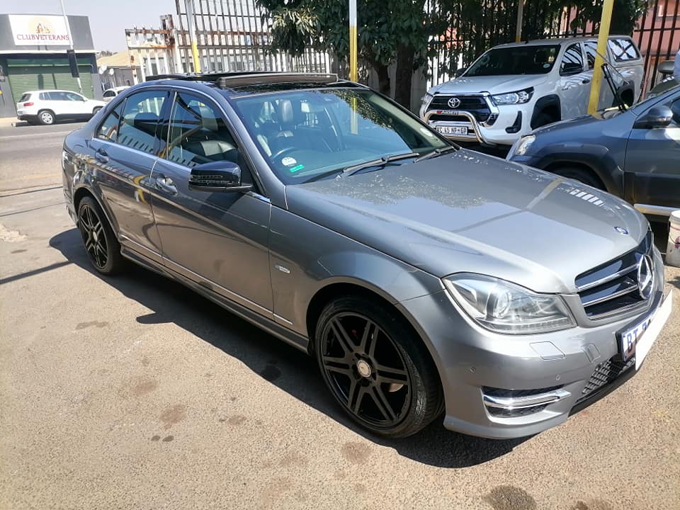 2012 Mercedes Benz C250 AMG CDI Automatic Sunroof leather seat