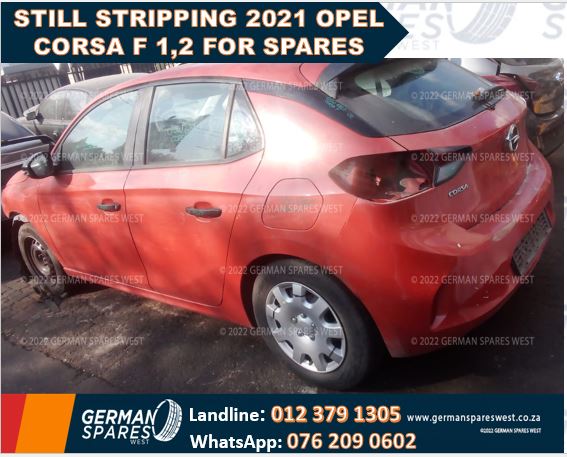 WE STILL STRIPPING A 2021 OPEL CORSA F 1.2 FOR USED SPARES - Private Seller WE STILL STRIPPING A 2021 OPEL CORSA F 1.2 FOR USED SPARES - Private Seller