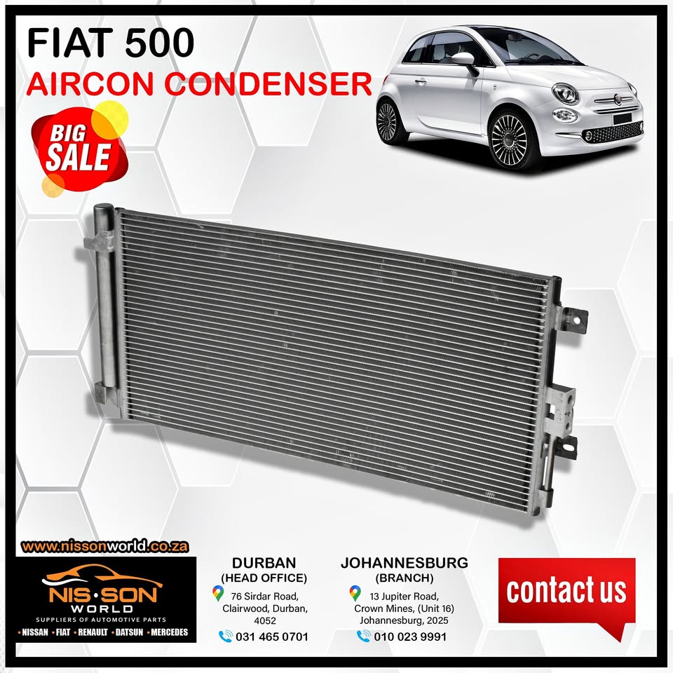 FIAT 500 AIRCON CONDENSER - Private Seller FIAT 500 AIRCON CONDENSER - Private Seller
