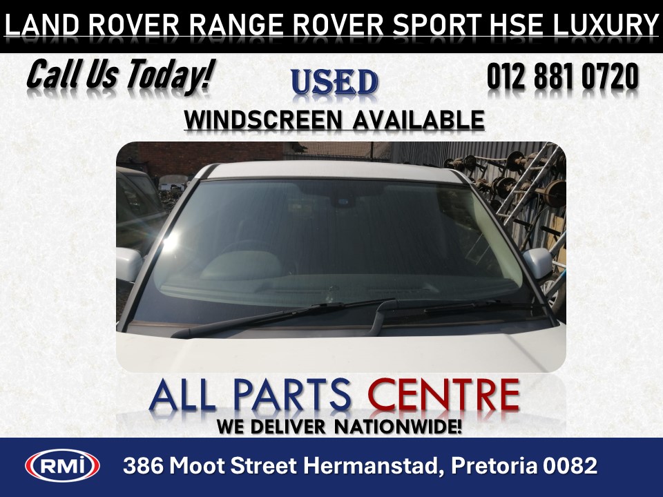 Used Land Rover Range Rover Sport Hse Luxury Windscreen for Sale