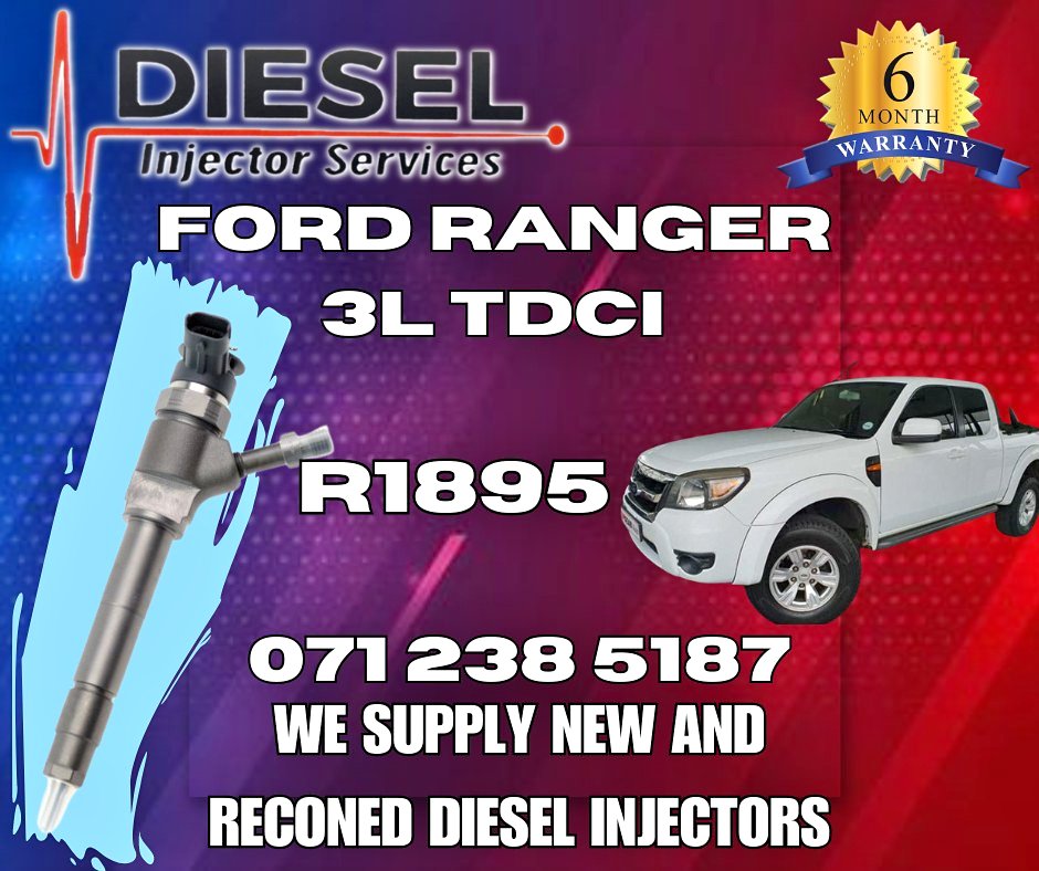 FORD RANGER 3L TDCI DIESEL INJECTORS FOR SALE OR RECON - Private Seller FORD RANGER 3L TDCI DIESEL INJECTORS FOR SALE OR RECON - Private Seller