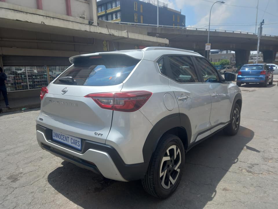 2020 NISSAN MAGNITE 1.0CVT TURBO PETROL, AUTOMATIC, SILVER COLOUR, MILEAGE 25000KM
