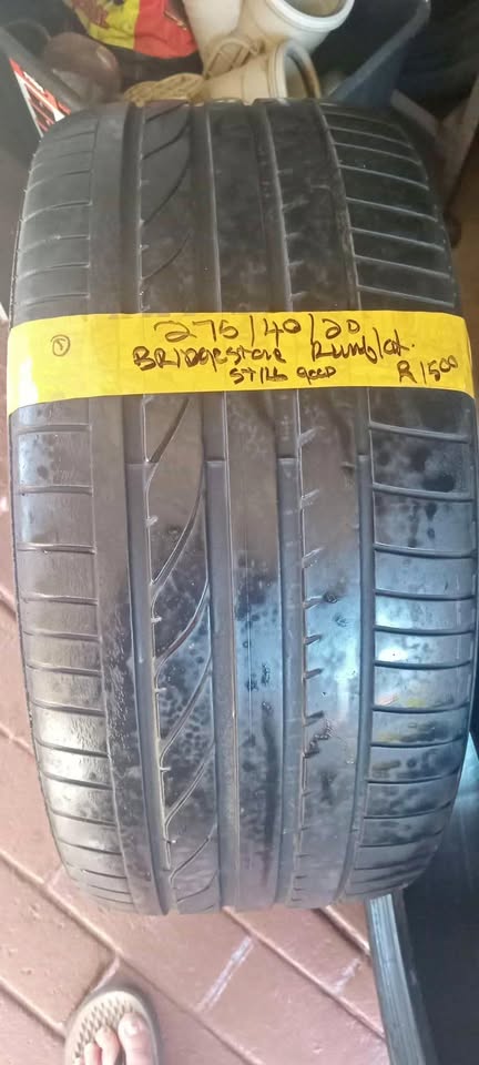 1x Bridgestone Runflat for BMW X5…275/ 40 /20