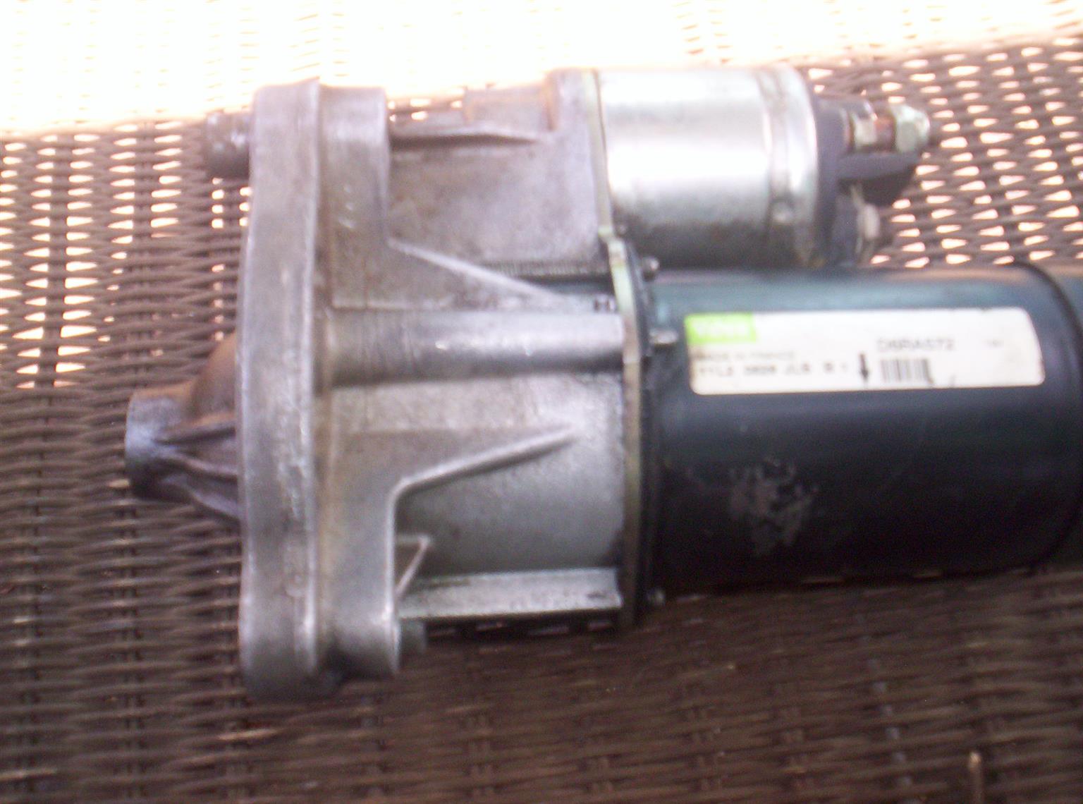 Peugeot 206 starter motor