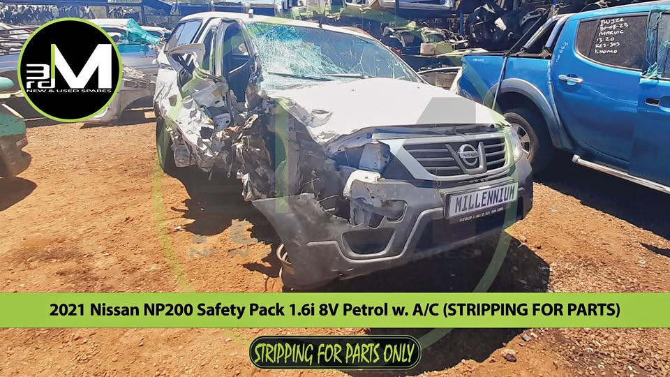 2021 NISSAN NP200 SAFETY PACK 1.6i 8V PETROL w. A/C (STRIPPING FOR PARTS)