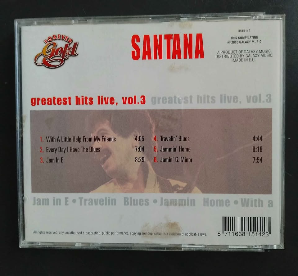 Santana Greatest Hits Volume 3 (CD)