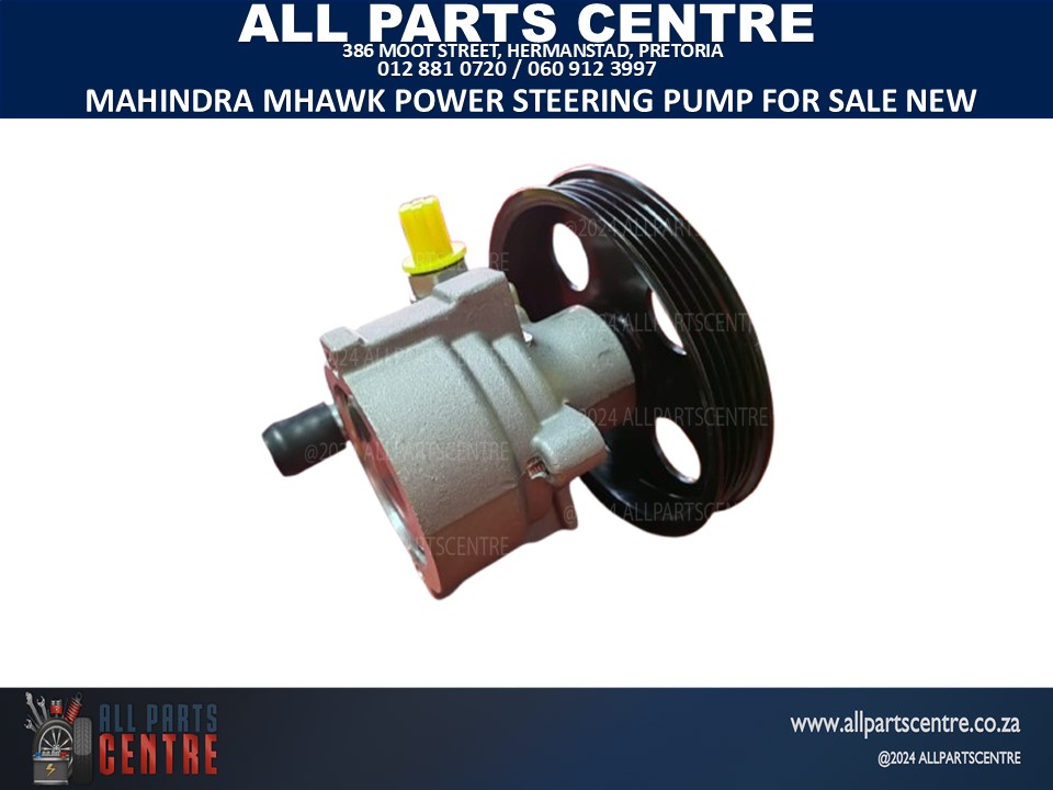 Brand New Mahindra Mhawk Power Steering Pump for Sale
